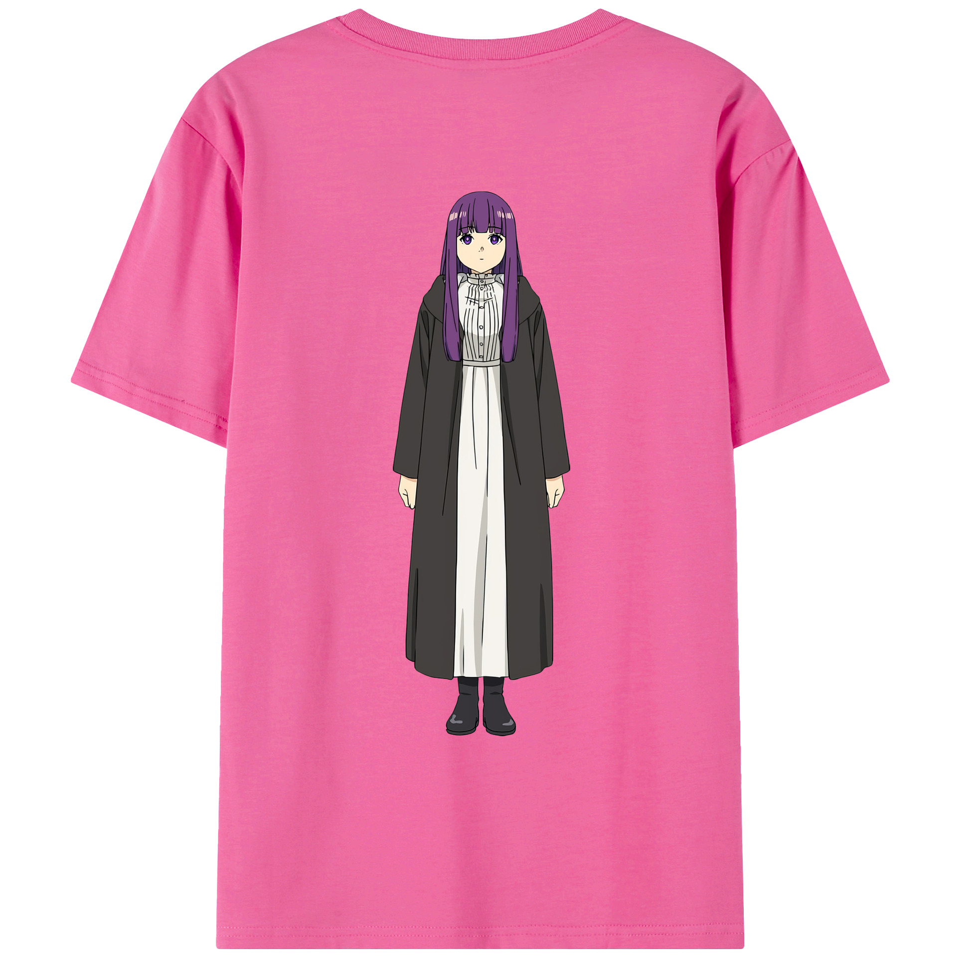（画像用） 葬送のフリーレン Frieren レディース半袖Tシャツ(バックプリント)